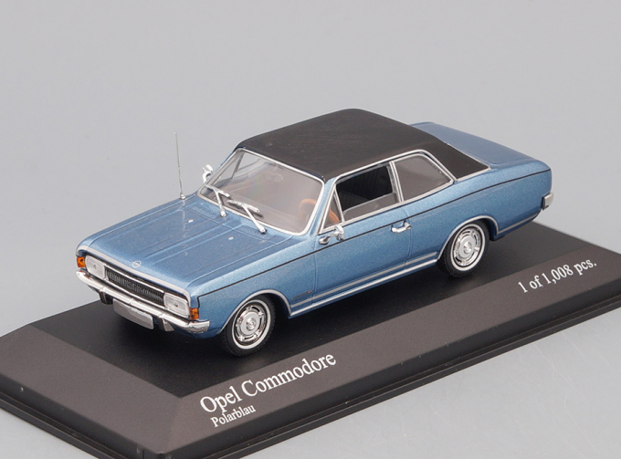 OPEL Commodore A 1966, blue metallic