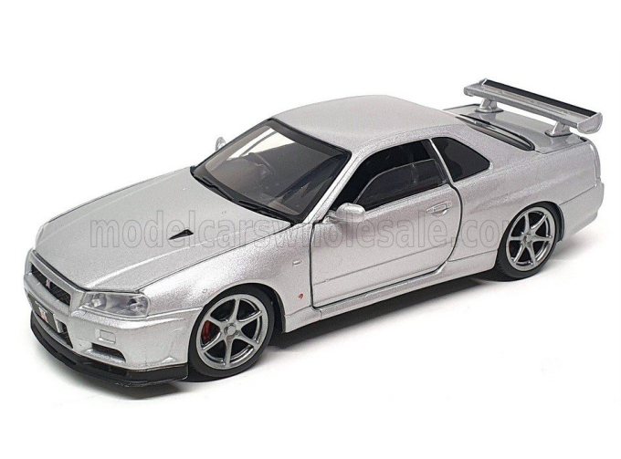 NISSAN Gt-r (r34) Coupe V-spec Ii (1999), silver