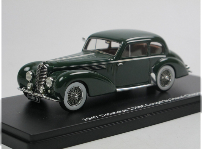 DELAHAYE 135 MC coupe (1947), green