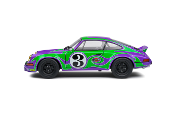 PORSCHE 911 RSR No 3 Hippie Tribute (1973), purple / green