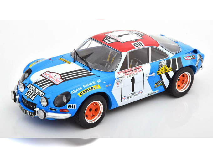 RENAULT Alpine A110 #1 Nicolas - Vial Winner Tour De Course 1973