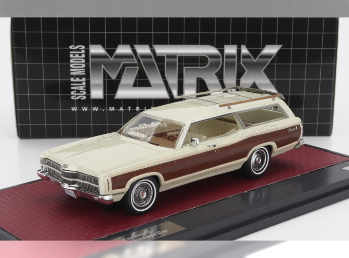 FORD Aurora Country Squire Sw Station Wagon (1969), White Wood