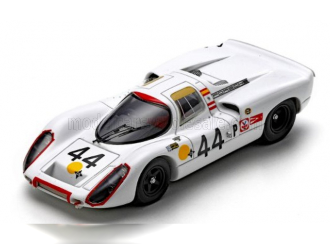 PORSCHE 907 №44 4th 12h Sebring (1969) Alex Soler Roig - Rudi Lins, White