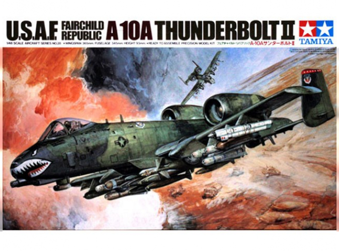 Сборная модель Fairchild Republic A-10A "Thunderbold II"