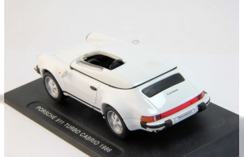 PORSCHE 911 Turbo Cabrio (1986), white