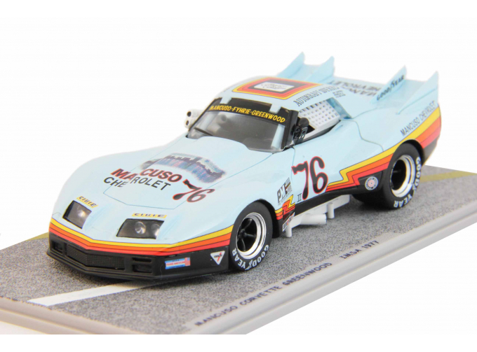 CHEVROLET Mancuso Corvette Greenwood Imsa (1977), light blue