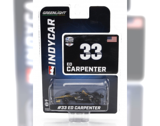CHEVROLET Team Ed Carpenter Racing N33 Indy 500 Indycar Series (2023) Ed Carpenter, Gold Black