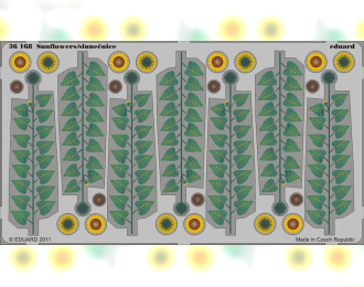 Цветное фототравление для Sunflowers/sluneсnice