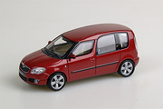 SKODA Roomster (2007), red flam. metallic