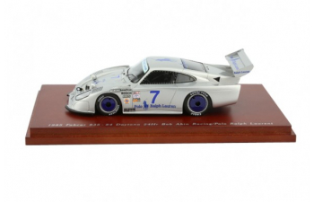 PORSCHE 935 Fabcar #7 Bob Akin - Polo Ralph Laurent 24h Daytona (1985), silver