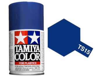 Краска спрей синий TS-15 Blue (в баллоне), 100 мл.