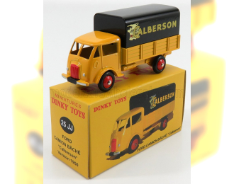 FORD Truck Telonato Calberson 2-assi 1955, Yellow Black