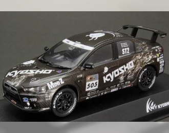 MITSUBISHI Lancer Evo X Test Car (KYOSHO Alice Motors), black