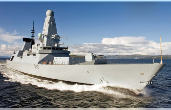 Сборная модель Type 45 Destroyer