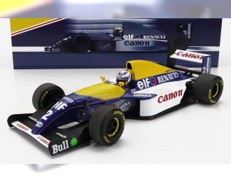 WILLIAMS F1 Renault Fw15 Team Williams Canon №2 World Champion Season (1993) Alain Prost, Blue Yellow White