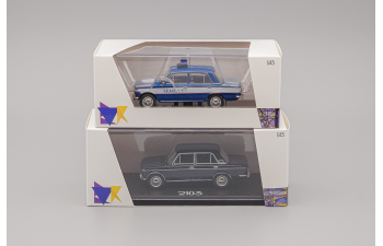 Набор из 2 моделей ВАЗ-2103 "Жигули" (1972-1973) и LADA 1300 Verejna Bezpecnost