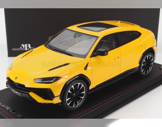 LAMBORGHINI Urus S (2022) - Con Vetrina - With Showcase, Giallo Auge - Yellow