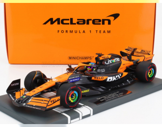 McLAREN F1  Mcl38 Team Mclaren №81 Season (2024) Oscar Piastri, Orange Black