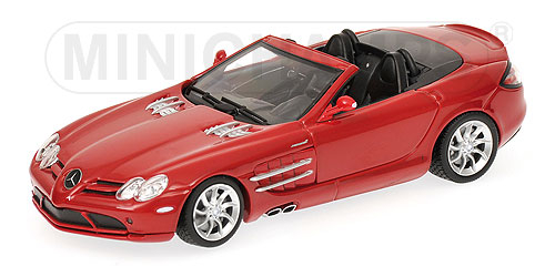 MERCEDES-BENZ SLR MCLAREN ROADSTER 2007, Red