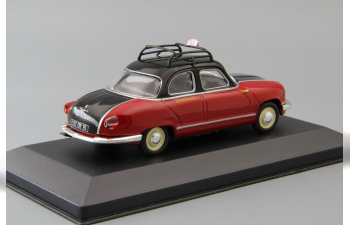 PANHARD Dyna Z (Paris, 1953), Collection Les Taxis du monde, red / black