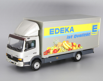 MERCEDES-BENZ Atego 815 box truck "EDEKA", silver