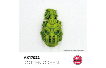 Краска акриловая QUICK GEN - Гнилой зелёный / ROTTEN GREEN, 18мл
