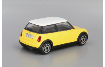 MINI Cooper, yellow / white