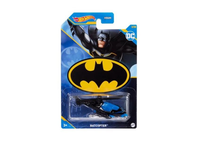 Batman: Batcopter, blue/black
