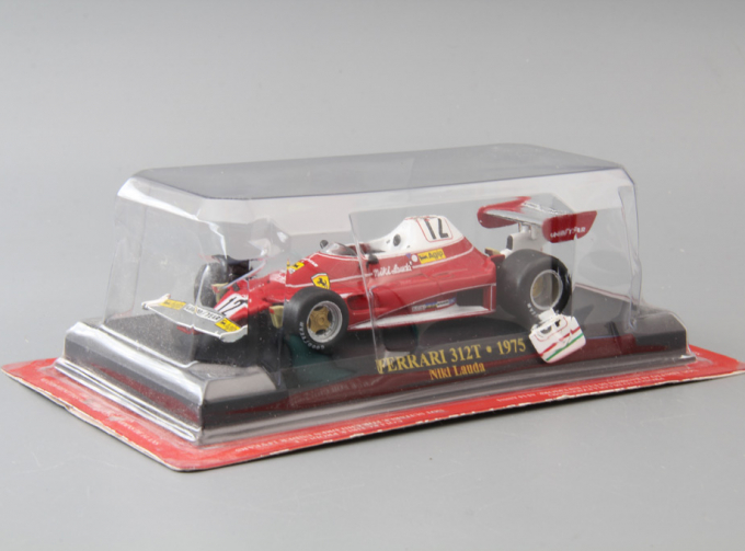 FERRARI 312T Niki Lauda #12 (1975), red / white