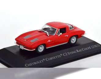 CHEVROLET Corvette C2 Sting Ray Coupe (1963), red