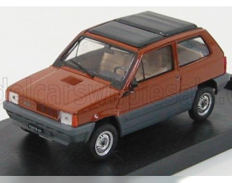 FIAT PANDA TETTO APRIBILE CHIUSA - CLOSED ROOF (1981), BROWN