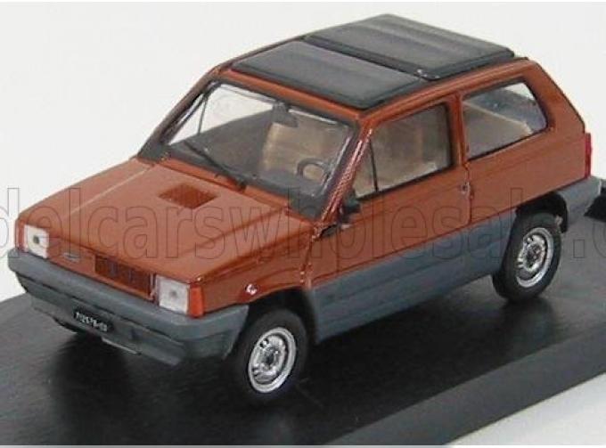 FIAT PANDA TETTO APRIBILE CHIUSA - CLOSED ROOF (1981), BROWN