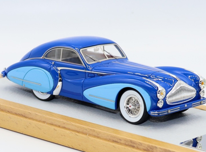 Talbot Lago T26 Coupé Grand Sport Saoutchik 1950 sn110122 Current Car, 2 tones blue