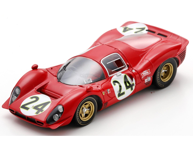 FERRARI 330 P4 4.0L V12 Team Sefac №24 2nd 24h Daytona (1967) Ludovico Scarfiotti - Mike Parkes 
