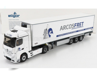 MERCEDES-BENZ ACTROS 5 1851 TRUCK SEMI-FRIGO CHEREAU ARCOSFRET (2018), WHITE