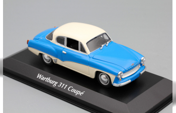 WARTBURG A 311 COUPE - 1958 - BLUE/WHITE