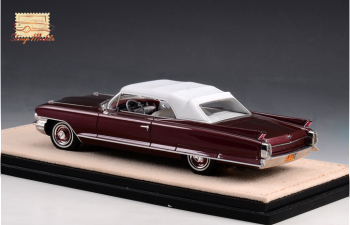 CADILLAC Series 62 Convertible (закрытый) 1962 Burgundy Metallic