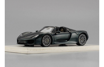 PORSCHE 918 Spyder Open Roof, black