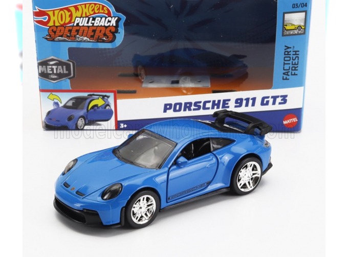 PORSCHE 911 992 Gt3 Coupe (2021), blue