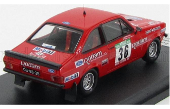 FORD Escort Rs 2000 №36 Gr.1 2nd Rally Portugal (1985) P.l.Faria - A.Manuel, Red