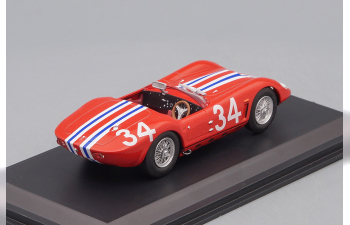 MASERATI Tipo 61 "Drogo" #34 Reims Casner 1963