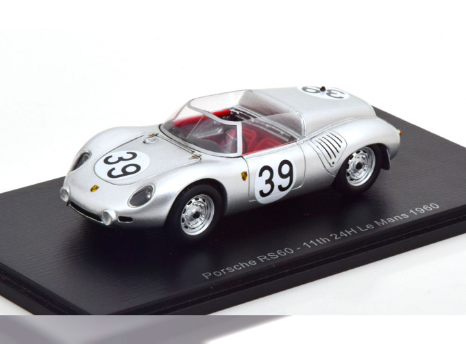 PORSCHE 718 RS 60 №39 24h Le Mans, Barth/Seidel (1960)