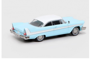 PLYMOUTH Fury (1958), light blue / white