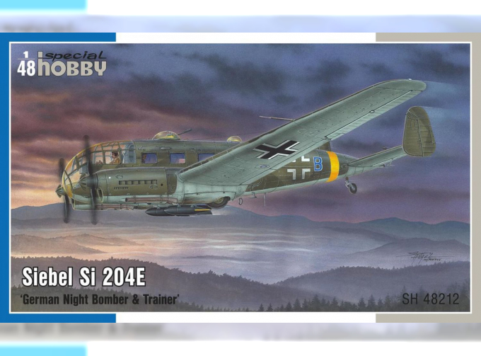 Сборная модель Siebel Si 204E ‘German Night Bomber & Trainer’