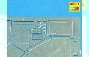 Фототравление для Rear boxes for (Sd.Kfz. 171) Panther Ausf.A