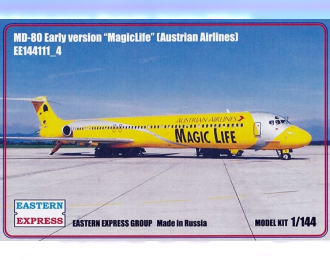Сборная модель Пассажирский самолет McDonnell Douglas MD-80 ранний (Magic Life)