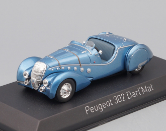 PEUGEOT 302 Darl'Mat Roadster 1937 Blue Metallic