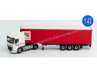 DAF XF EURO 6 Space Cab c полуприцепом "TC TRANSPORTS" 2019