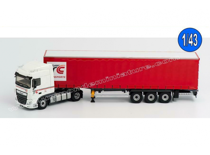 DAF XF EURO 6 Space Cab c полуприцепом "TC TRANSPORTS" 2019