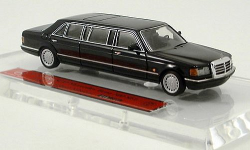 MERCEDES-BENZ 500 SEL W126 TRASCO Stretch Limousine, black